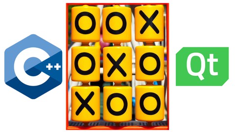 Tic-Tac-Toe Game with AI – The Complete Qt C++ Game Course